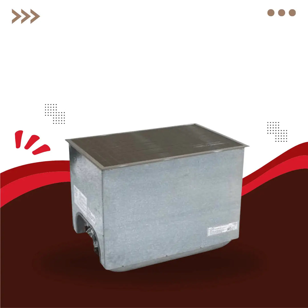 Empire Heating Systems B-Vent floor furnace featuring a durable galvanized steel floor-mounted heating unit designed for efficient whole-room heating with vented gas operation
