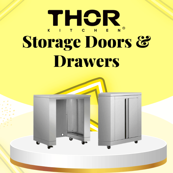 Thor Kitchen Storage Doors & Drawers | Flame Authority