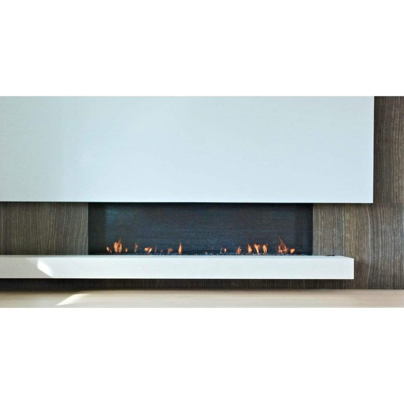 96" Linear Gas Fireplace - Dual 12" B-Vent | Mason-Lite Flame Authority