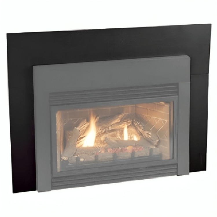 American Hearth 3-Sided Black Custom Surround