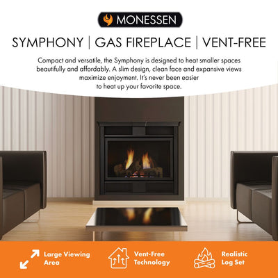 Monessen Symphony 24" Vent Free Gas Fireplace VFC24