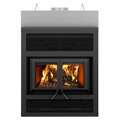 Ventis HE325 High-Efficiency Wood-Burning Fireplace VB00018 Front View