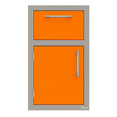 Alfresco 17-Inch Stainless Steel Soft-Close Door & Drawer Combo Flame Authority