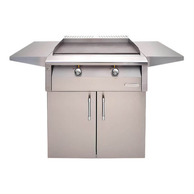 Alfresco 30-Inch Freestanding Gas Griddle And Marine Armour Flame Authority