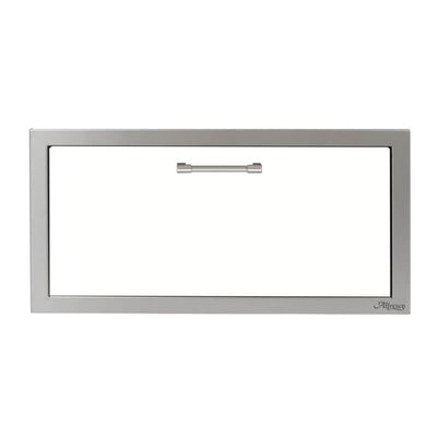 Alfresco 30-Inch Versa Power Stainless Steel Soft-Close Single Drawer Flame Authority
