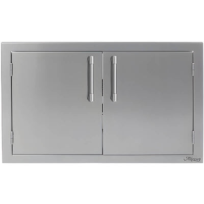 Alfresco 42-Inch Stainless Steel Double Sided Access Door Flame Authority