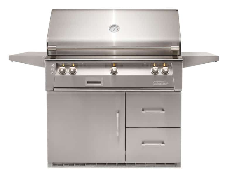 Alfresco 42 inch Standard Grill Sear Zone On Refrigerated Base ALXE-42SZRFG-NG Grills ALXE-42SZRFG-NG Flame Authority