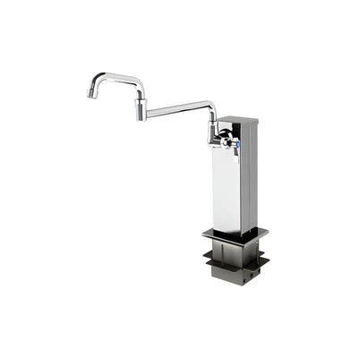 Alfresco Adjustable Outdoor Rated Pot Filler Tower With Cold Water Faucet - AXEVP-T10 Flame Authority
