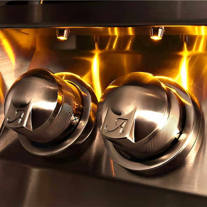 Alfresco ALXE 30-Inch Built-In Gas Grill with Rotisserie Flame Authority