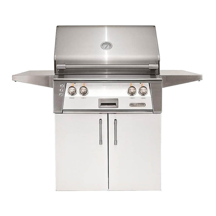 Alfresco ALXE 30-Inch Freestanding Gas Grill with Rotisserie Flame Authority