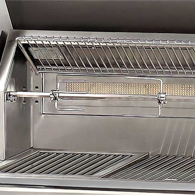 Alfresco ALXE 36-Inch Built-In Gas Grill With Rotisserie Flame Authority