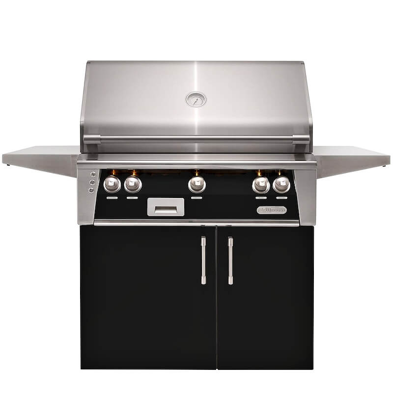 Alfresco ALXE 36-Inch Freestanding Gas Grill With Sear Zone And Rotisserie Flame Authority