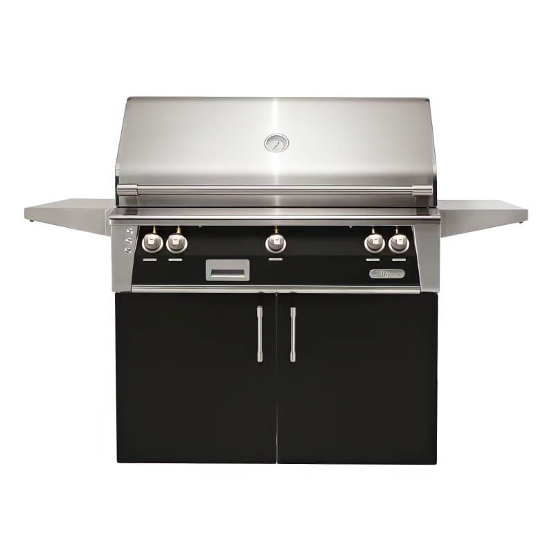 Alfresco ALXE 42-Inch Freestanding Gas Grill With Rotisserie Flame Authority