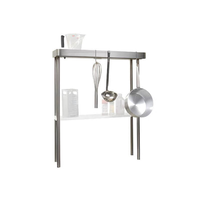 Alfresco High Shelf With Pot Rack And Light Accessory For 30-Inch Apron Sink - PR-30 Flame Authority