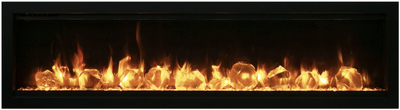 Amantii 100-inch Symmetry Lumina Electric Fireplace SYM-100-LUMINA Fireplaces SYM-100-LUMINA Flame Authority