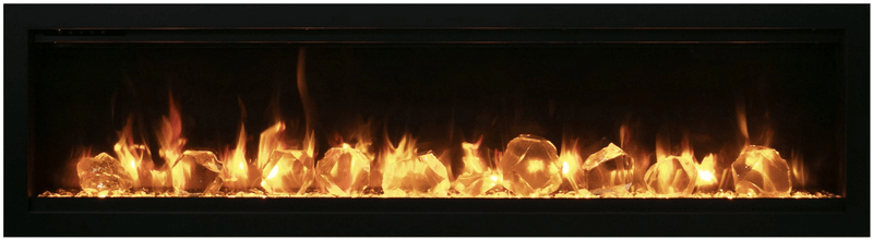 Amantii 100-inch Symmetry Lumina Electric Fireplace SYM-100-LUMINA Fireplaces SYM-100-LUMINA Flame Authority