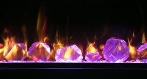 Amantii 100-inch Symmetry Lumina Electric Fireplace SYM-100-LUMINA Fireplaces SYM-100-LUMINA Flame Authority