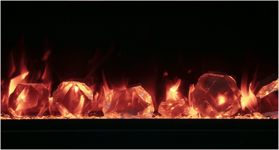 Amantii 100-inch Symmetry Lumina Electric Fireplace SYM-100-LUMINA Fireplaces SYM-100-LUMINA Flame Authority