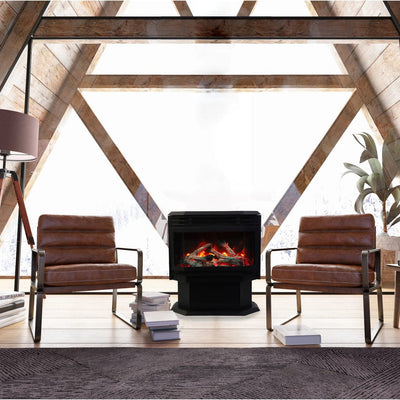 Amantii 26 inch Lumina Freestanding Electric Fireplace FS‐26‐922 Fireplaces FS‐26‐922 Flame Authority