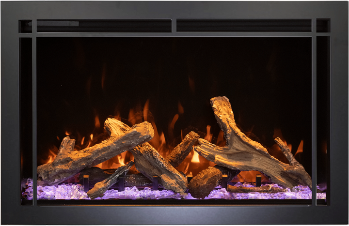 Amantii 26" Lumina Traditional Series Electric Fireplace TRD-26-LUMINA Fireplaces TRD-26-LUMINA Flame Authority