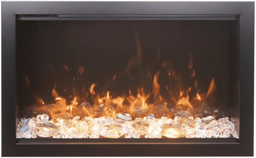 Amantii 30" Lumina Traditional Series Electric Fireplace TRD-30-LUMINA Fireplaces TRD-30-LUMINA Flame Authority