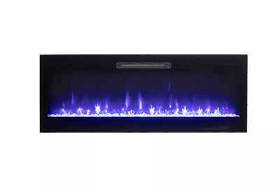 Amantii 36-inch Fire and Ice Evolution Linear Fireplace EVO3620 Fireplaces EVO3620 Flame Authority