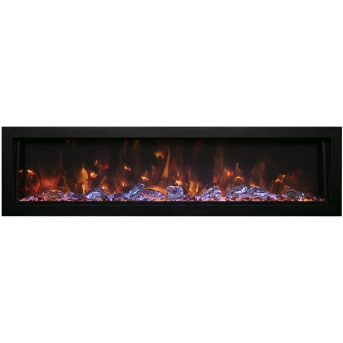 Amantii 40" Panorama BI Deep Smart Electric Fireplace BI-40-DEEP-ODLUMINA Fireplaces BI-40-DEEP-ODLUMINA Flame Authority