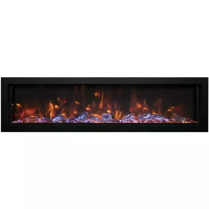 Amantii 40" Panorama BI Deep Smart Electric Fireplace BI-40-DEEP-ODLUMINA Fireplaces BI-40-DEEP-ODLUMINA Flame Authority