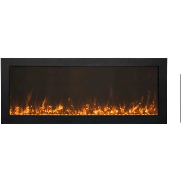 Amantii 40" Panorama BI Slim Lumina Smart Electric Fireplace Fireplaces BI-40-SLIM-OD-LUMINA Flame Authority