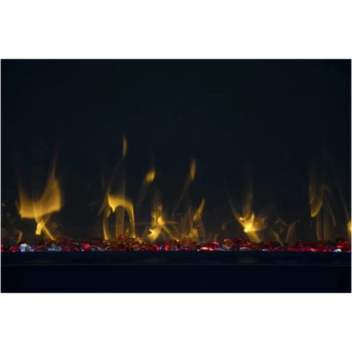 Amantii 40" Panorama BI Slim Lumina Smart Electric Fireplace Fireplaces BI-40-SLIM-OD-LUMINA Flame Authority