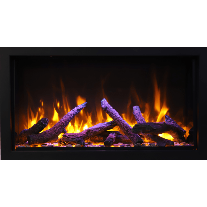 Amantii 50" Panorama BI Deep XT Smart Electric Fireplace Fireplaces BI-50-DEEP-XT-LUMINA Flame Authority