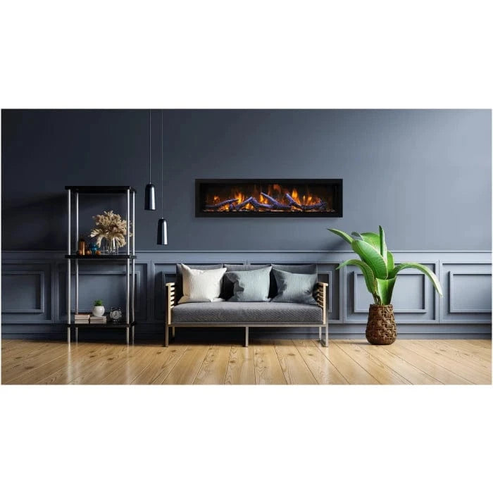 Amantii 50" Panorama BI Deep XT Smart Electric Fireplace Fireplaces BI-50-DEEP-XT-LUMINA Flame Authority