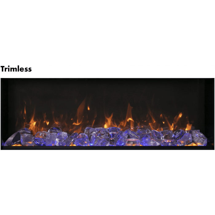 Amantii 50" Panorama BI Extra Slim Smart Electric Fireplace Fireplaces BI-50-XTRASLIM-LUMINA Flame Authority