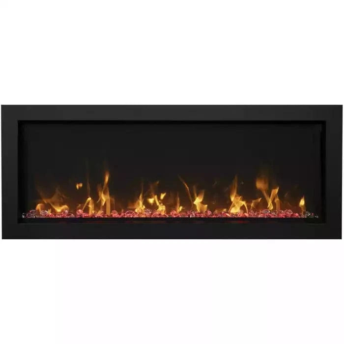 Amantii 50" Panorama BI Extra Slim Smart Electric Fireplace Fireplaces BI-50-XTRASLIM-LUMINA Flame Authority