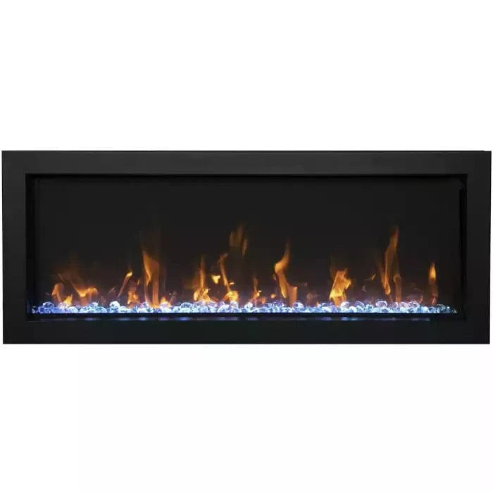 Amantii 50" Panorama BI Extra Slim Smart Electric Fireplace Fireplaces BI-50-XTRASLIM-LUMINA Flame Authority
