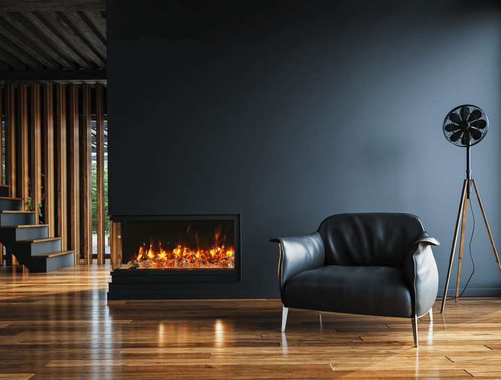 Amantii 72" True View Slim Smart Electric Fireplace 72-TRV-SLIM-LUMINA Fireplaces 72-TRV-SLIM-LUMINA Flame Authority