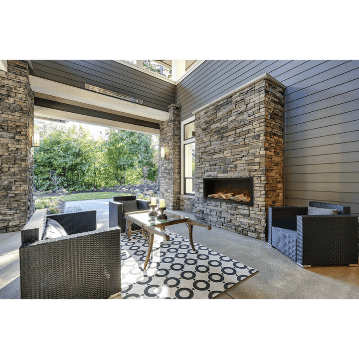 Amantii 74 inch Symmetry Lumina Electric Fireplace SYM-74-XT-LUMINA Fireplaces SYM-74-XT-LUMINA Flame Authority