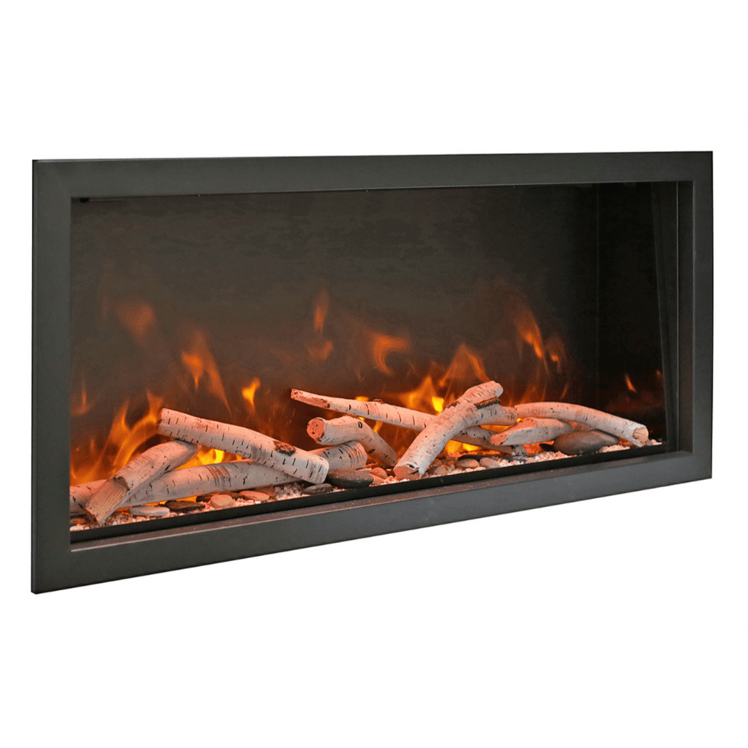 Amantii 74 inch Symmetry Lumina Electric Fireplace SYM-74-XT-LUMINA Fireplaces SYM-74-XT-LUMINA Flame Authority