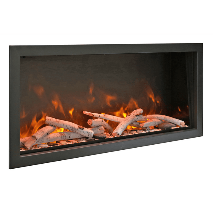 Amantii 74 inch Symmetry Lumina Electric Fireplace SYM-74-XT-LUMINA Fireplaces SYM-74-XT-LUMINA Flame Authority