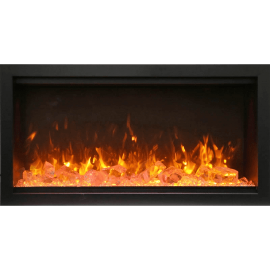 Amantii 74 inch Symmetry Lumina Electric Fireplace SYM-74-XT-LUMINA Fireplaces SYM-74-XT-LUMINA Flame Authority