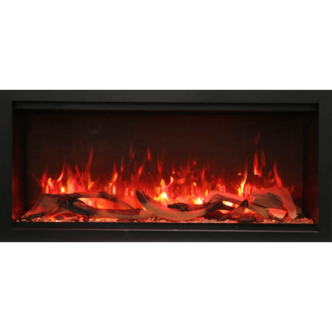 Amantii 74 inch Symmetry Lumina Electric Fireplace SYM-74-XT-LUMINA Fireplaces SYM-74-XT-LUMINA Flame Authority