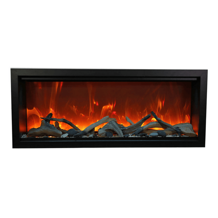 Amantii 74 inch Symmetry Lumina Electric Fireplace SYM-74-XT-LUMINA Fireplaces SYM-74-XT-LUMINA Flame Authority