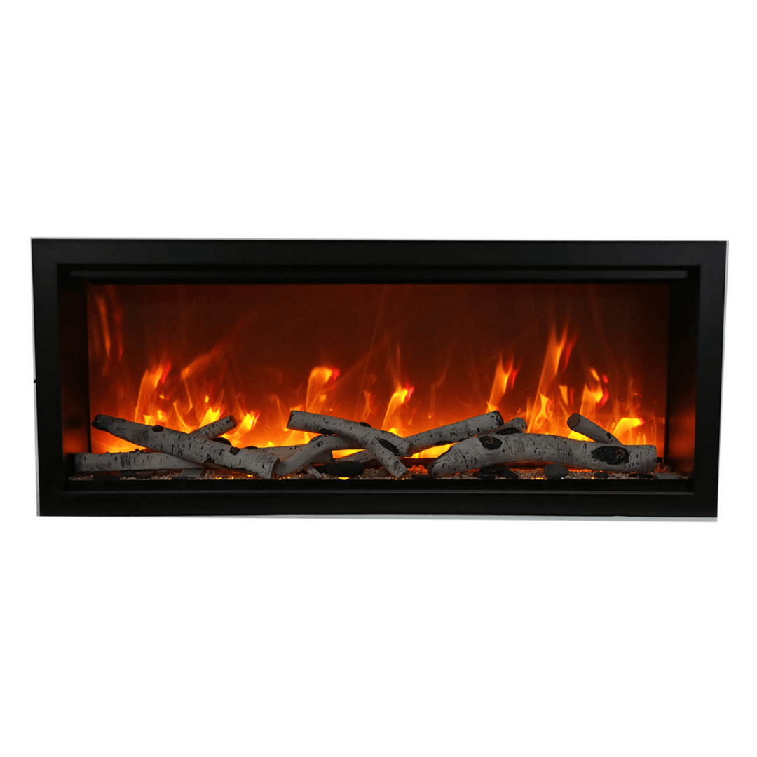 Amantii 74 inch Symmetry Lumina Electric Fireplace SYM-74-XT-LUMINA Fireplaces SYM-74-XT-LUMINA Flame Authority