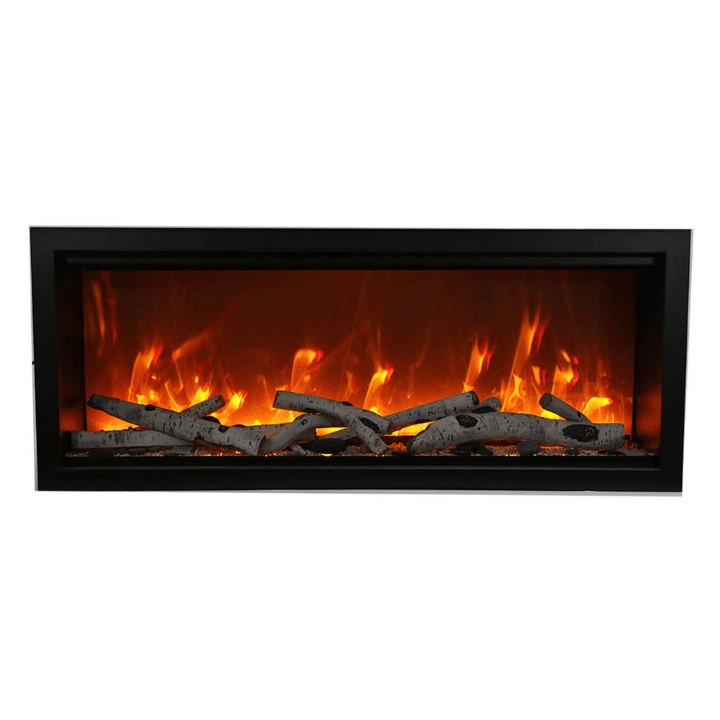 Amantii 74 inch Symmetry Lumina Electric Fireplace SYM-74-XT-LUMINA Fireplaces SYM-74-XT-LUMINA Flame Authority