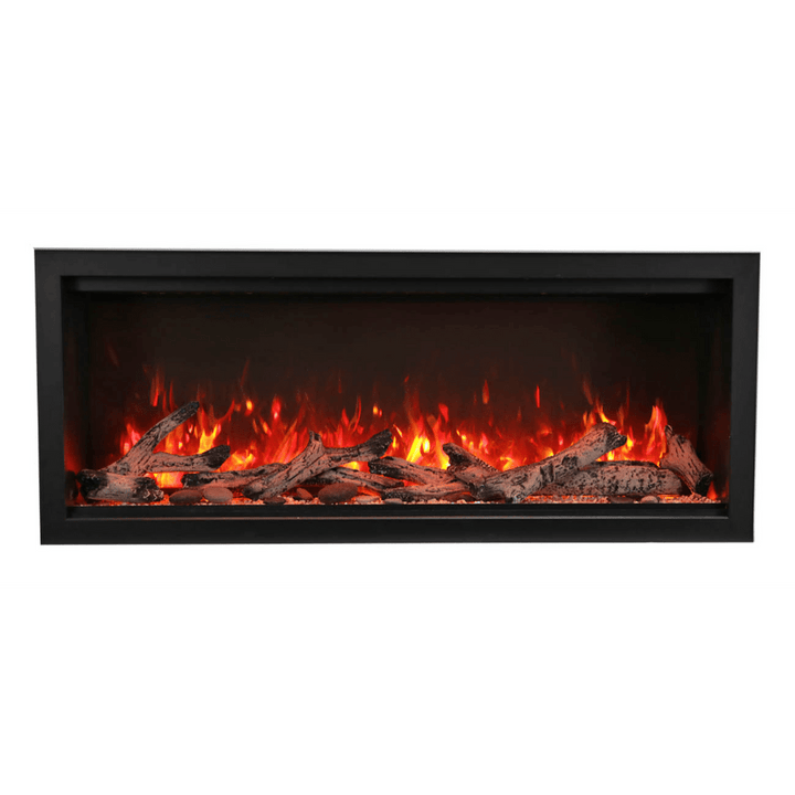 Amantii 74 inch Symmetry Lumina Electric Fireplace SYM-74-XT-LUMINA Fireplaces SYM-74-XT-LUMINA Flame Authority
