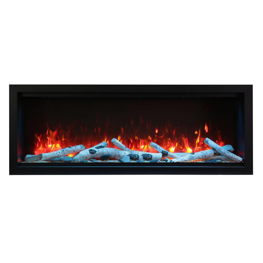 Amantii 74 inch Symmetry Lumina Electric Fireplace SYM-74-XT-LUMINA Fireplaces SYM-74-XT-LUMINA Flame Authority