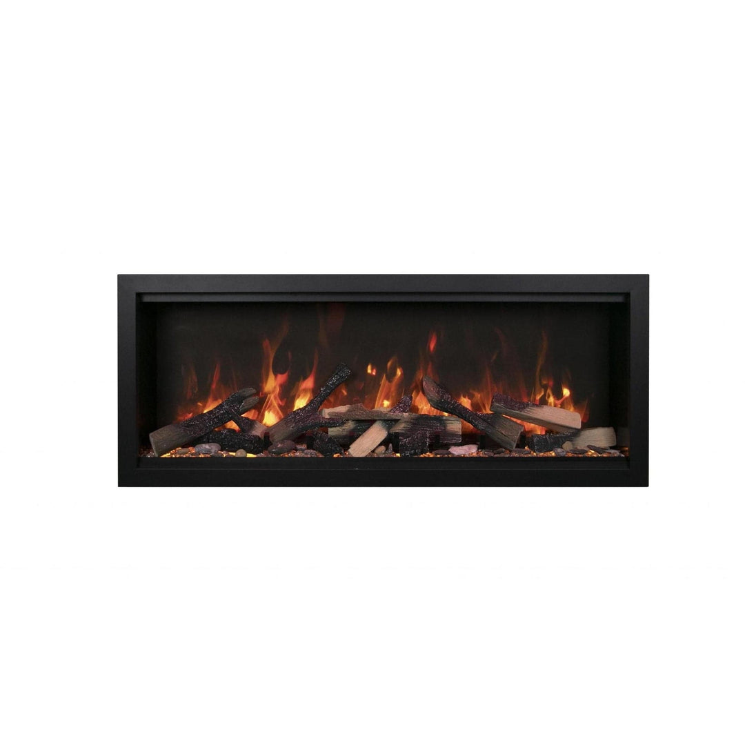 Amantii 74 inch Symmetry Lumina Electric Fireplace SYM-74-XT-LUMINA Fireplaces SYM-74-XT-LUMINA Flame Authority