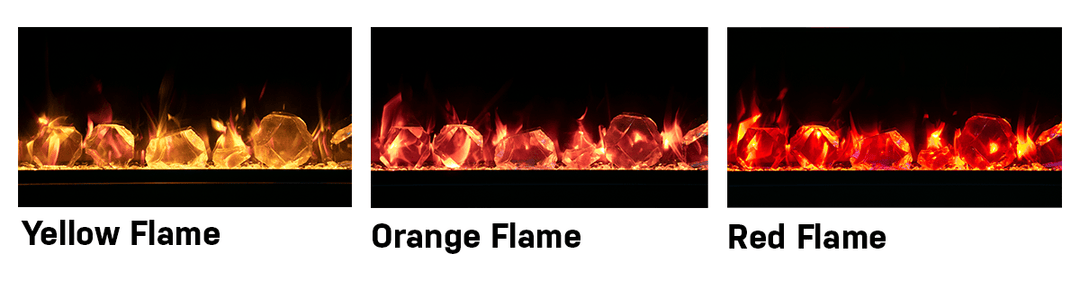 Amantii 74 inch Symmetry Lumina Electric Fireplace SYM-74-XT-LUMINA Fireplaces SYM-74-XT-LUMINA Flame Authority