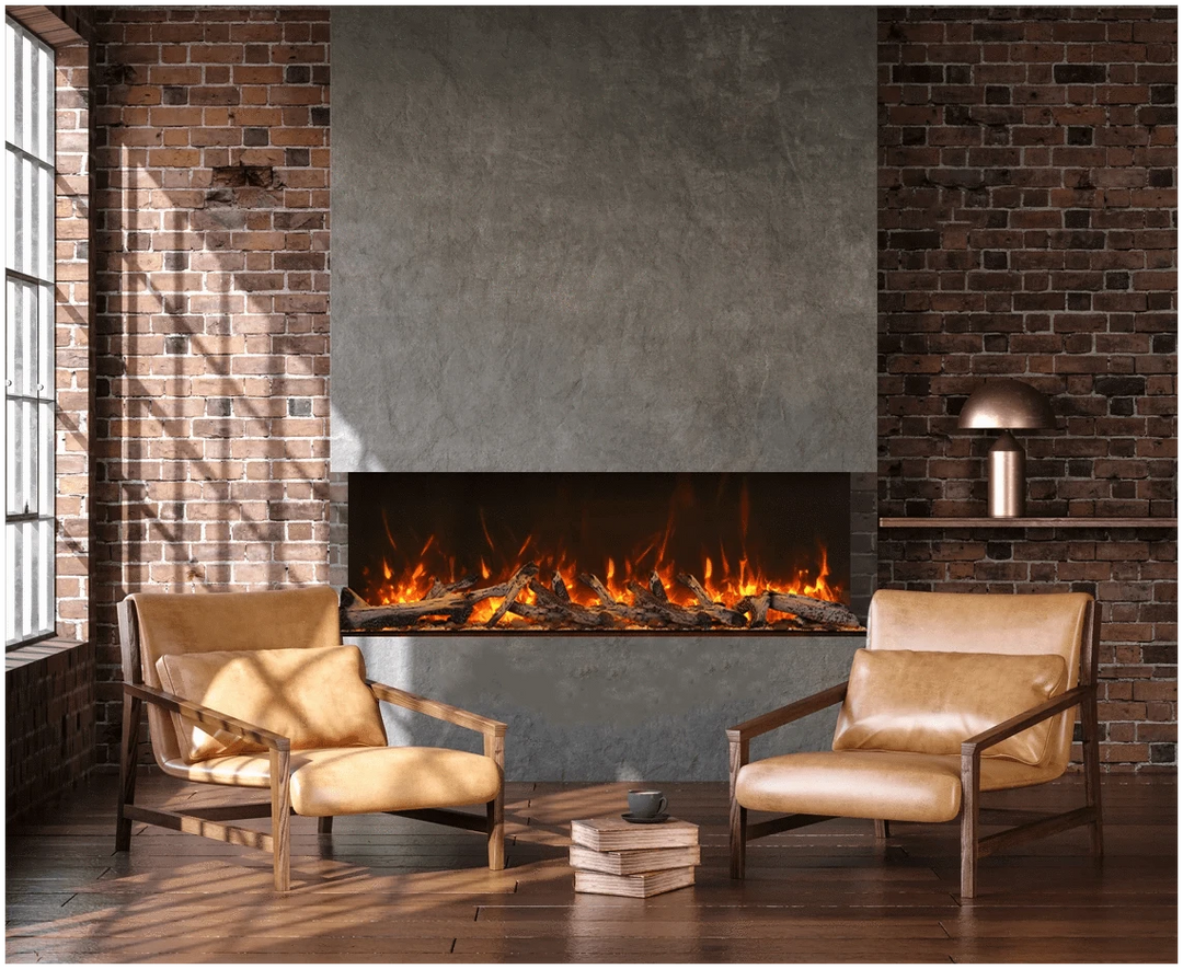 Amantii 88" Tru View XT Lumina Electric Fireplace 88-TRV-XT-XL-LUMINA Fireplaces 88-TRV-XT-XL-LUMINA Flame Authority