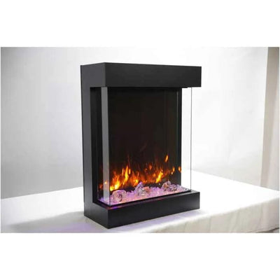 Amantii Cube Smart 20" Freestanding Electric Fireplace CUBE-2025WM